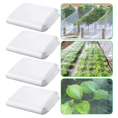 HDPE Anti-Insect Net ຕາຫນ່າງການກະເສດທີ່ທົນທານຕໍ່ກັບແມງໄມ້ UV-Stabilized ສໍາລັບສວນຜັກສວນຄົວເຮືອນແກ້ວ