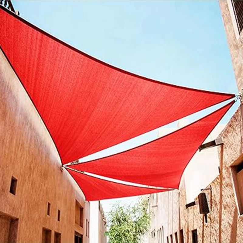 ຮົ່ມກາງແຈ້ງ Sail Canopy ສໍາລັບສວນ Patio ສະນຸກເກີແລະບ່ອນຈອດລົດ
