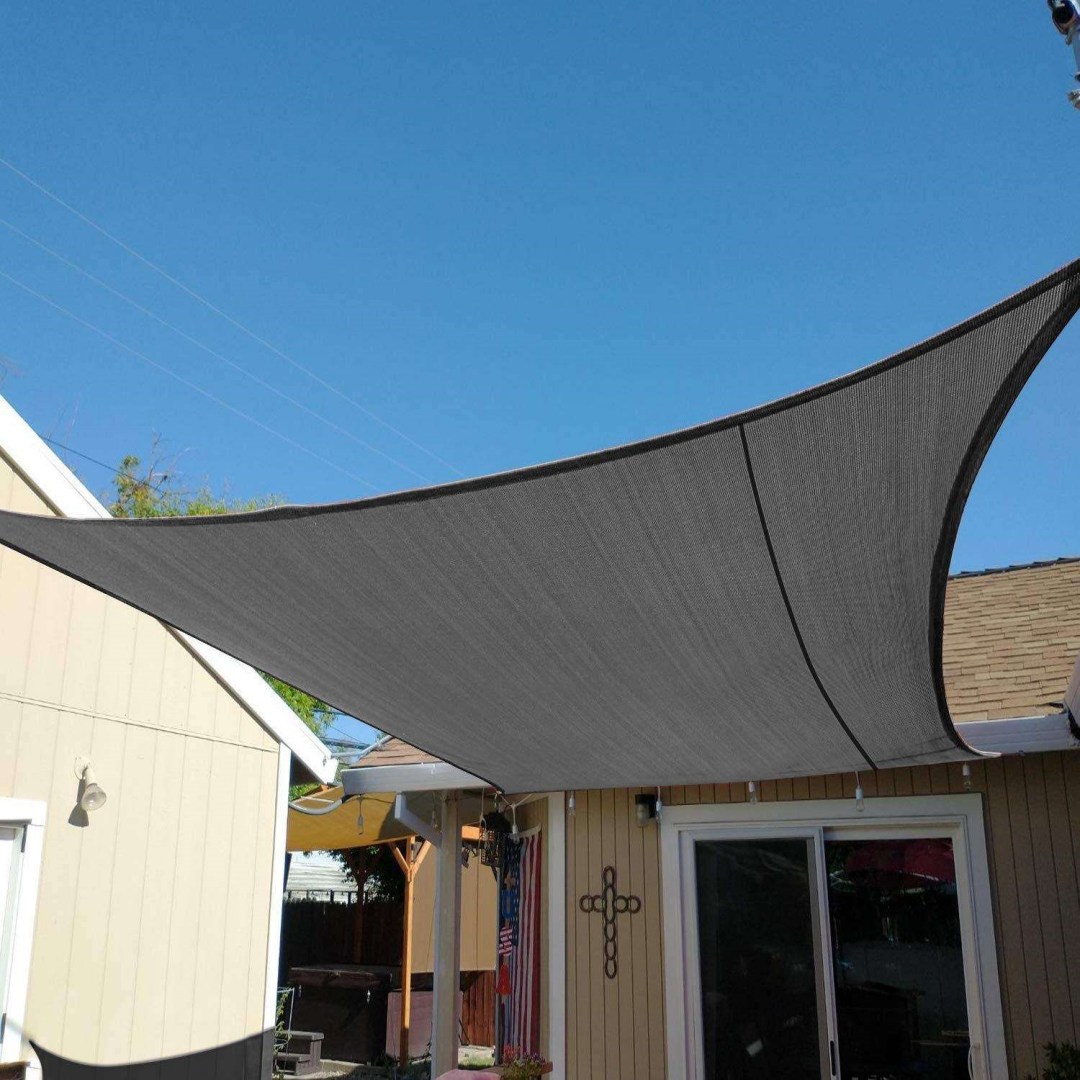 ສີ່ຫລ່ຽມ Sun Shade Sail