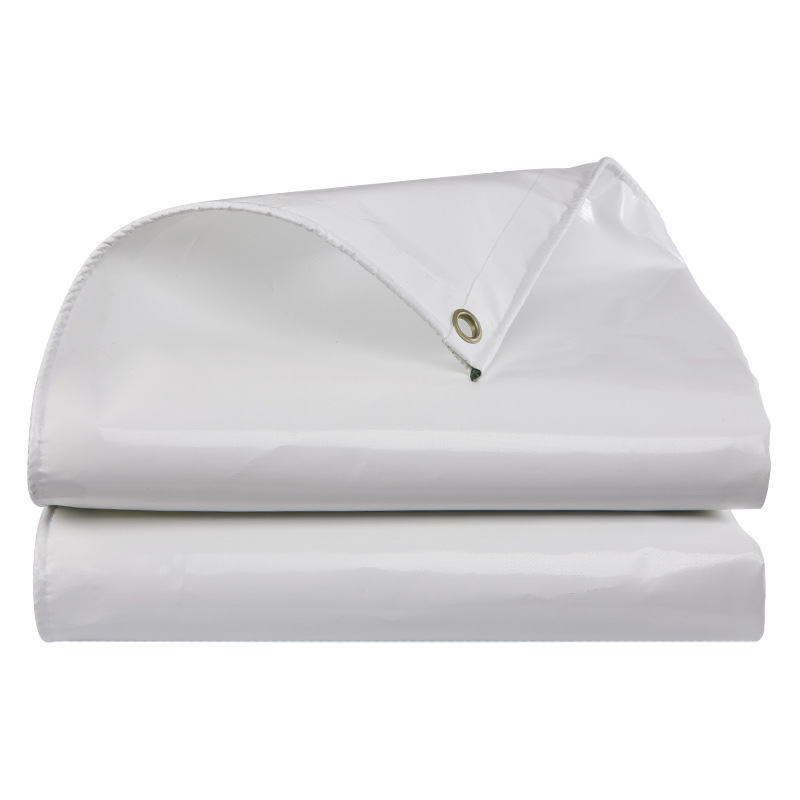 ແຜ່ນກະດາດສີຂາວ PVC Tarpaulin